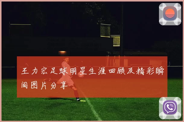 王力宏足球明星生涯回顾及精彩瞬间图片分享